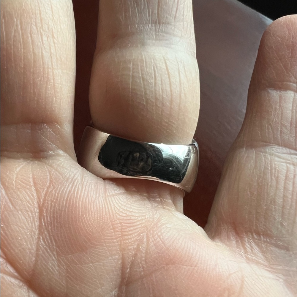 Sterling silver ring - Picture 2 of 2